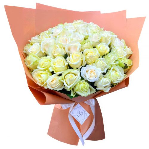 Монобукет «Кремовая Нежность»