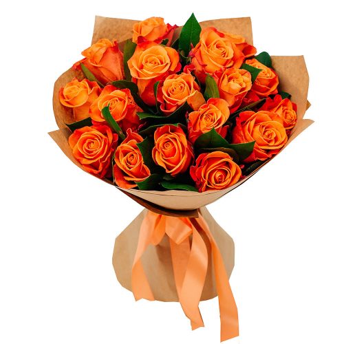 Монобукет «Оранжевое вдохновение»