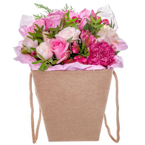 Цветочная композиция «Розовый бриз»