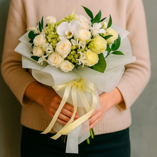 Букет цветов «Лунный свет»