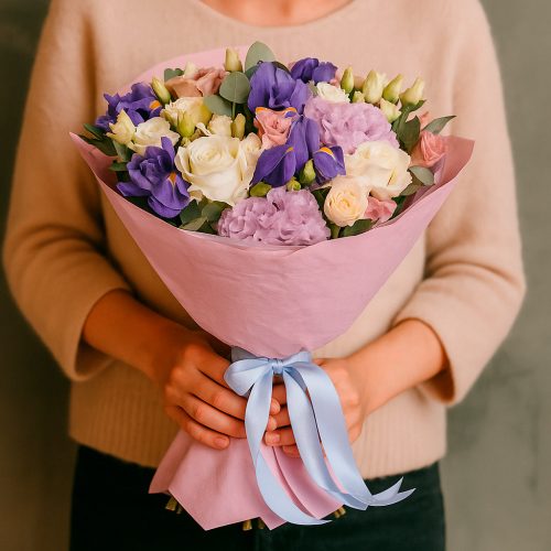 Букет «Цветочный холод»