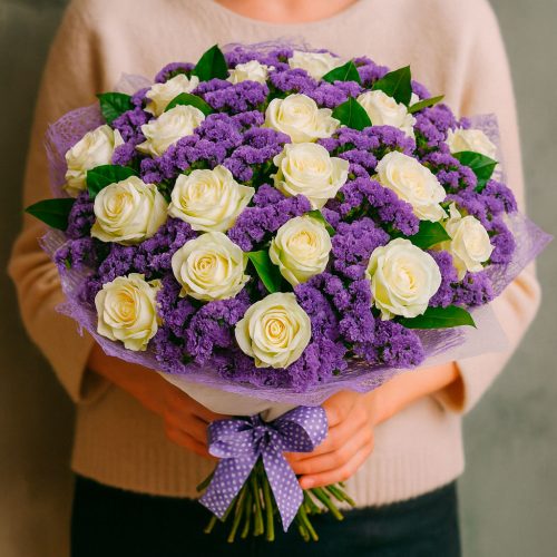 Букет цветов «Северное сияние»