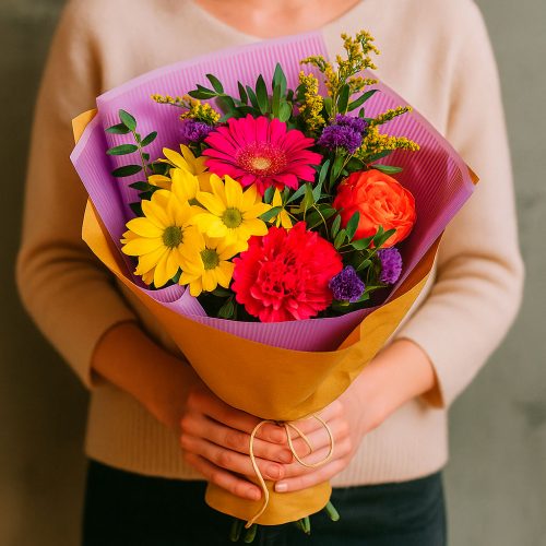 Букет цветов «Цветочное волшебство»