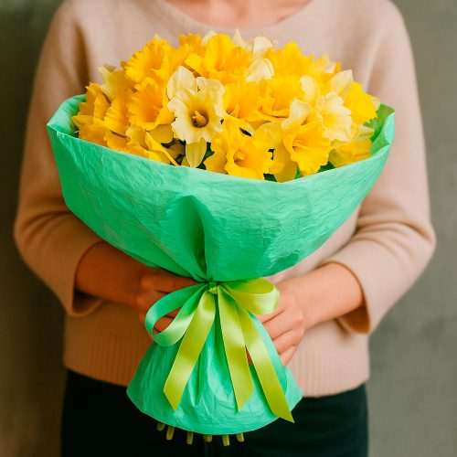 Букет цветов «Весенний вихрь»